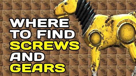 fallout 4 screws|fallout 4 gears location.